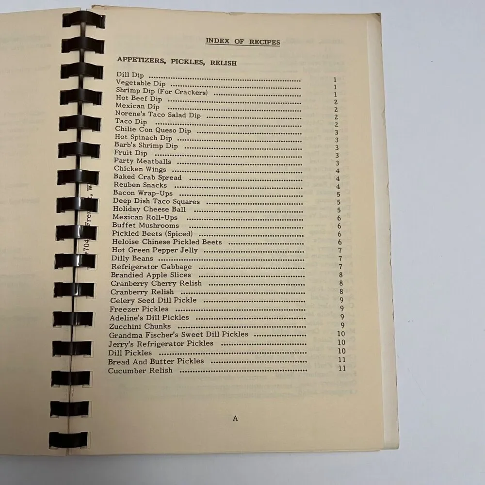 Vintage Cookbook The Good Cooks Cook Book Our Favorite Recipes Spiral Bound